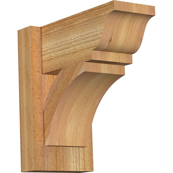 Ekena Millwork Thorton Traditional Rough Sawn Outlooker, Western Red Cedar, 6"W x 12"D x 12"H OUT06X12X12THR01RWR - main